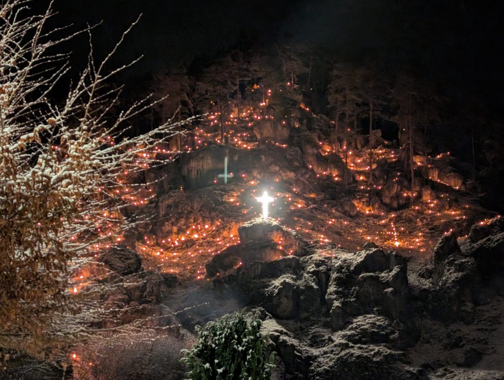 Ausflug zum Lichterfest nach Obertrubach